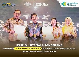 Pencapaian Penghargaan Rumah Sakit Sitanala